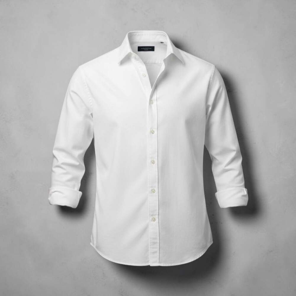 Jos. A. Bank 1905 Men’s M Button Down Oxford Shirt Tailored Fit White 100% Cotto